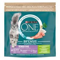 Purina One Sensitive met kalkoen kattenvoer 1,5 kg - thumbnail