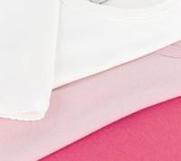 Set van 3 t-shirts voor meisjes van katoen met lange mouwen PETIT BATEAU rozen - thumbnail