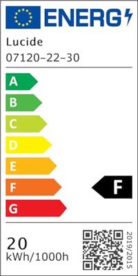 Lucide CASTOR - Plafonnière - Ø 32 cm - LED Dimb. - CCT - 1x20W 2700K/6500K - RGB - Opaal
