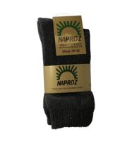 Naproz Thermo Sokken Grijs Maat 39-42 3 Paar - thumbnail