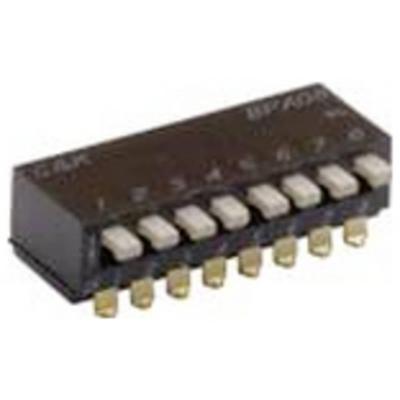 C & K Switches BPA08RB DIP Switch BPA Series DIP-schakelaar Aantal polen 8 1 stuk(s) Tube