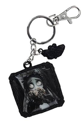Corpse Bride Metal Keychain Flowers 7 cm