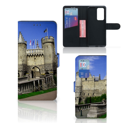 Huawei P40 Pro Flip Cover Kasteel Huawei P40 Pro Flip Cover Kasteel