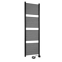 Thermrad Tone-E badkamerradiator / 1800 x 550 / 900 Watt / Zwart - thumbnail