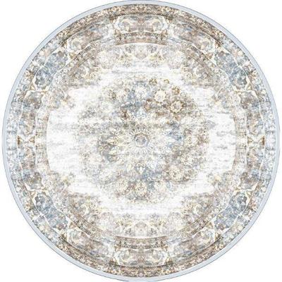 Vintage Rond Vloerkleed Antiek Viola Taupe Vintage Rond Vloerkleed Antiek Viola Taupe