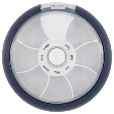 HEMA Pillendoosje Ø 9 Cm (zwart/wit)