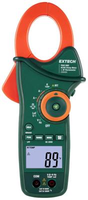 Extech Extech EX840A Stroomtang Digitaal IR-thermometer, LoZ CAT IV 600 V Weergave (counts): 6000
