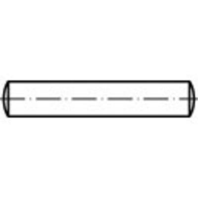 TOOLCRAFT TO-5393241 Cilindrische pen 10 mm Staal 50 stuk(s)
