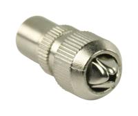 Valueline vlsp40902m ongesoldeerde coax connectoren coax mannelijk metaal - thumbnail