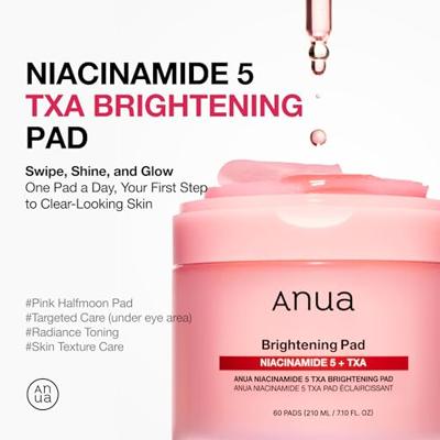 Anua Niacinamide 5 + TXA Brightening Pad 210 ml Anua Niacinamide 5 + TXA Brightening Pad 210 ml