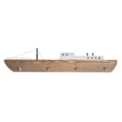Wandkapstok DKD Home Decor 91 x 8,5 x 20 cm Natuurlijk Hout Barco