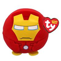 Ty Beanie Ty teeny puffies - marvel iron man, 10cm - thumbnail