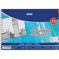 Toppoint schetsboek a4 25vel 140gr - thumbnail