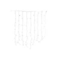 Lichtgordijn LED DKD Home Decor Kerstmis Blauw PVC (100 x 1 x 100 cm) - thumbnail