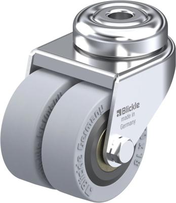 Blickle LMDA-VPA 50K Dubbel zwenkwiel Wieldiameter: 50 mm Draagvermogen (max.): 80 kg 1 stuk(s) Blickle LMDA-VPA 50K Dubbel zwenkwiel Wieldiameter: 50 mm Draagvermogen (max.): 80 kg 1 stuk(s)
