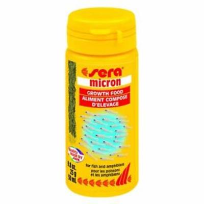 Sera Micron Nature 50ml - Voer voor Jonge Vissen & Amfibieën - Rijk aan Krill & Spirulina