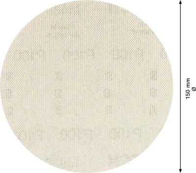 Bosch Accessories EXPERT M480 2608900699 Schuurnet voor excentrische schuurmachine Ongeperforeerd Korrelgrootte (num) 100 (Ø) 150 mm 50 stuk(s)