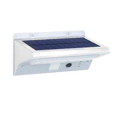 LUMISKY Waterdichte wandlamp voor buiten op zonne-energie met detector - 21 LED's - 330 Lm - Draaibaar op 120 ° C