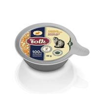 FOLK Traditional Polish delicious rabbit - nat kattenvoer - 85g - thumbnail