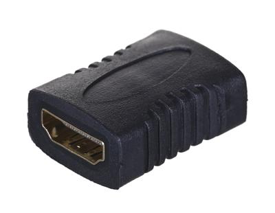 Lanberg AD-0018-BK tussenstuk voor kabels HDMI Zwart - thumbnail