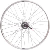 Shimano achterwiel 28" / 622 x 19c zac19 velg met nexus 7 remnaaf zilver - thumbnail