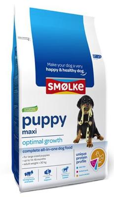 Smølke Puppy Maxi hondenvoer 12 kg