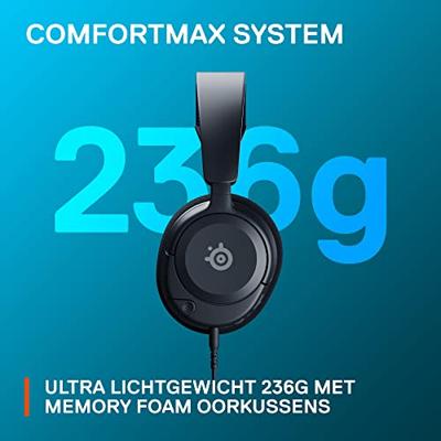 Hoofdtelefoon met microfoon SteelSeries Zwart - thumbnail