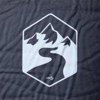 Kampeermatras met gentegreerd kussen zelfopblazend grijs - thumbnail
