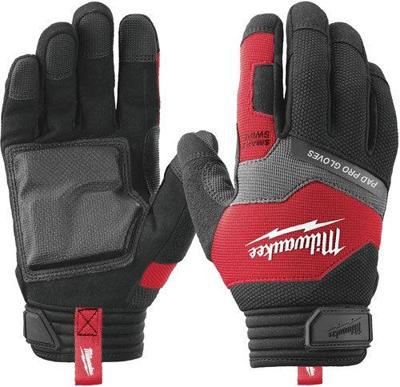 Milwaukee pad pro werkhandschoenen | 9/l | 1 paar - 4932498508 Milwaukee pad pro werkhandschoenen | 9/l | 1 paar - 4932498508