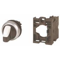 Eaton 216518 M22-WRK/K10 Keuzetoets Kunststof frontring Knevel Zwart 1 stuk(s) Piece - thumbnail