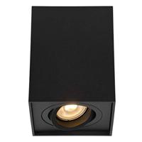 Lucide TUBE - Plafondspot - 1xGU10 - Zwart - thumbnail