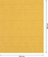 Bosch Accessoires Expert C470 schuurpapiervel voor handmatig schuren 230 x 280 mm, K320 - 50 stuk(s) - 2608900966 - thumbnail