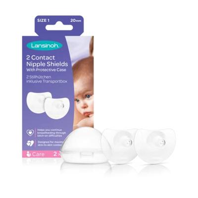 Lansinoh Tepelhoedje 20mm 2 Stuks + Beschermdoos