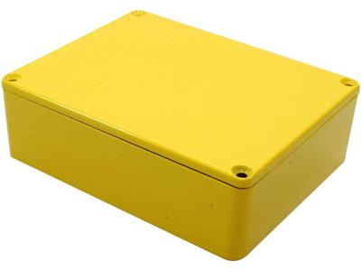 Hammond Electronics 1590BB2YL Universele behuizing 119 x 94 x 38 Aluminium spuitgietwerk Geel 1 stuk(s)
