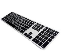 Matias Draadloos Toetsenbord US QWERTY met Backlight voor MacBook zwart/zilver - thumbnail