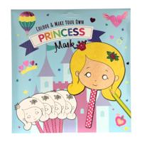 Wins Holland Kleur en maak je eigen maskers - prinses, 4st. - thumbnail