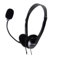 Hoofdtelefoon met microfoon Nilox NXAU0000002 Zwart - thumbnail