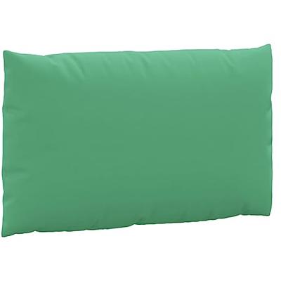 VidaXL Palletkussens 2 st stof groen