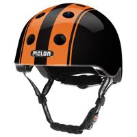 Melon helm urban active double orange black glossy m-l - thumbnail