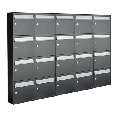 Allux Flow Set 5-Breed, 4-Hoog Antraciet - 40040065_5x4