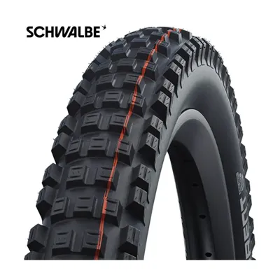 SCHWALBE vouwband eddy current rear evolution 65-622 tle zwart