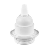DIY lamphouders - Lamponderdelen - ø5.8 x 7.3 cm - E27 - Wit - Cilinder - Ontworpen voor Hanglampen, Wandlampen - thumbnail