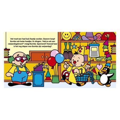 Bumba Kartonboek met Flapjes Is Jarig