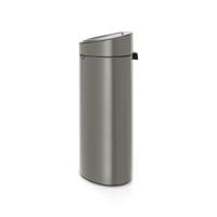 Brabantia 114908 vuilnisbak 40 l Overige Kunststof, Roestvrijstaal Platina - thumbnail