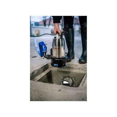 Drainagepomp - SPIDO - Pro Maxinox 500 - 500 W - Maximale doorstroming 10,5 m³/u - Geleverd met een wartelmoerbocht F 33/42