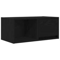 Tv-kasten 60x31x25,5 cm spaanplaat zwart eikenkleurig - thumbnail