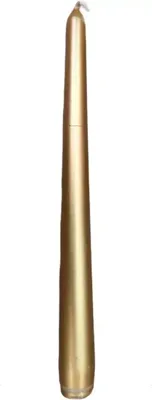 Bolsius gotische kaars 24.5cm goud