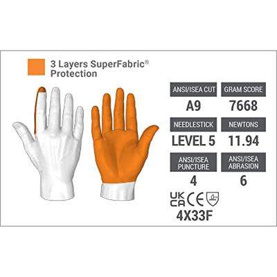 HexArmor ThornArmor 3092 6001010 Werkhandschoen Polyester, Elasthan, Nylon Maat (handschoen): 10 EN 388 1 paar