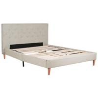 Bed Home ESPRIT Beige 170 X 219 X 104 CM - thumbnail