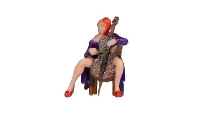 NOCH 10410 H0 Celliste figuren Geverfd, Zittend